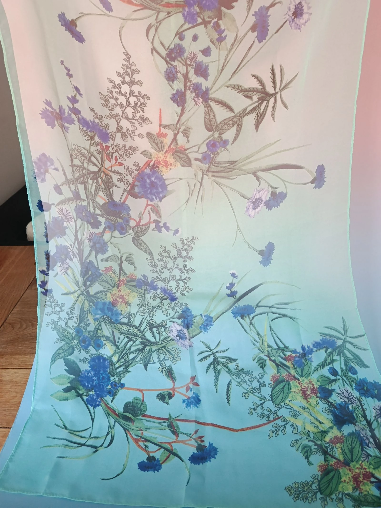 Écharpe fine,170x50 cm